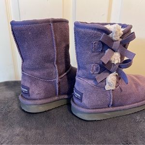 Girls Purple Winter Boots kookaburra by Ugg Size 12